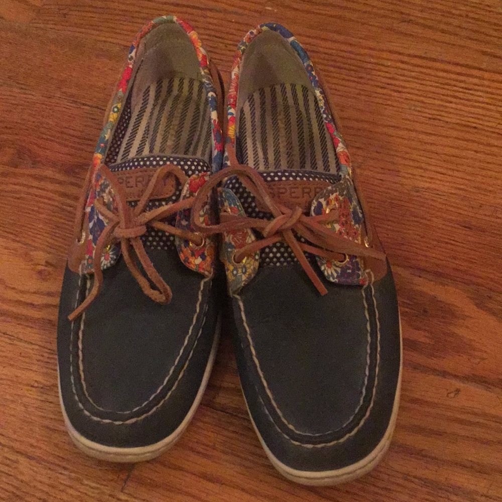 Cute Floral Sperry Docksider
